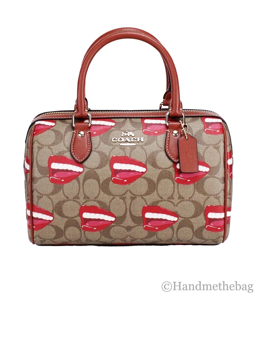 Coach X Tom Wesselmann Rowan Satchel Bag In Signature Canvas